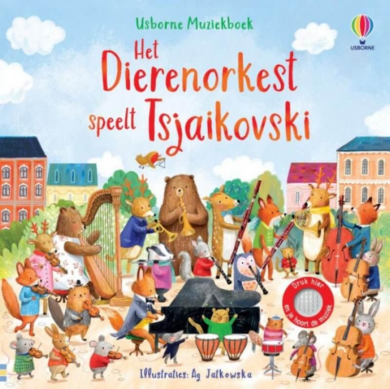 Het Dierenorkest speelt Tsjaikovski - Kinderboekenland.nl