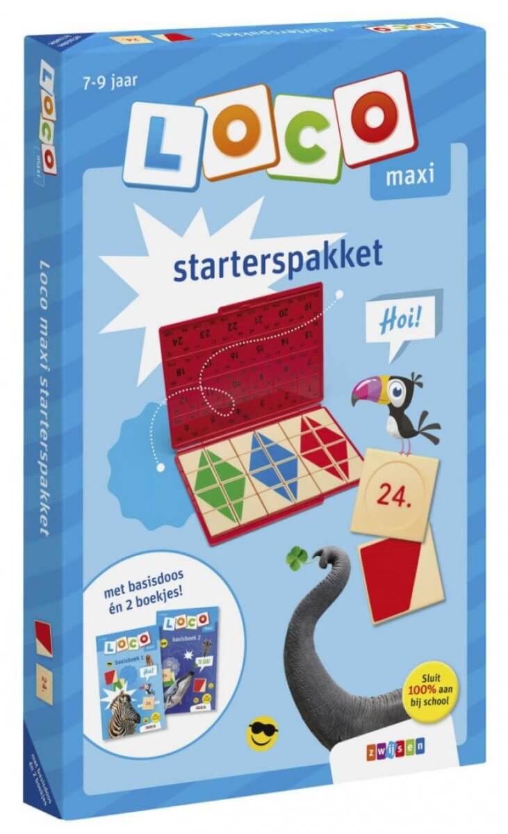 Loco Maxi - Starterspakket (7-9 jaar) - Kinderboekenland.nl