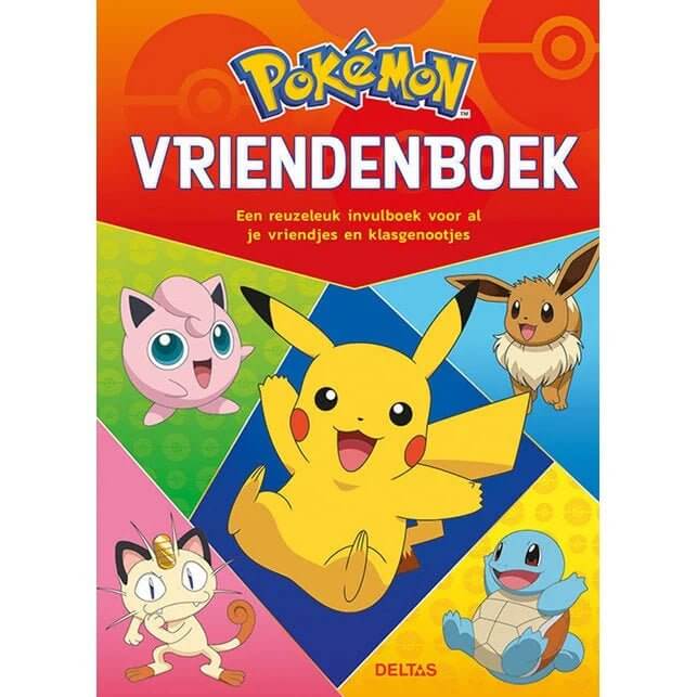 Pokemon vriendenboek - Kinderboekenland.nl