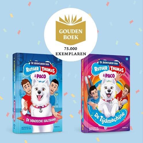 De avonturen van Rutger, Thomas & Paco 2 - De Tijdmachine Kinderboekenland.nl