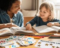 Thuis oefenen met lezen en rekenen