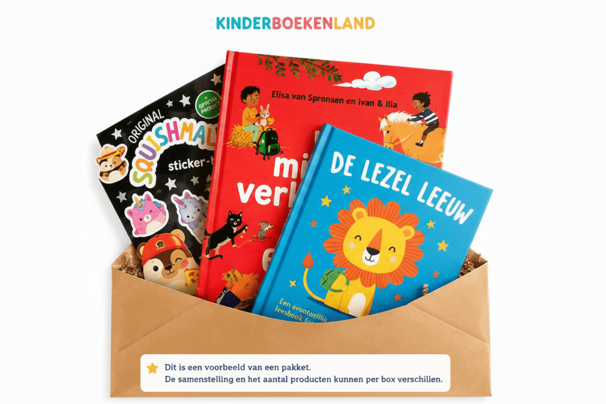 Leesniveau kind verbeteren met een kinderboeken abonnement per kwartaal