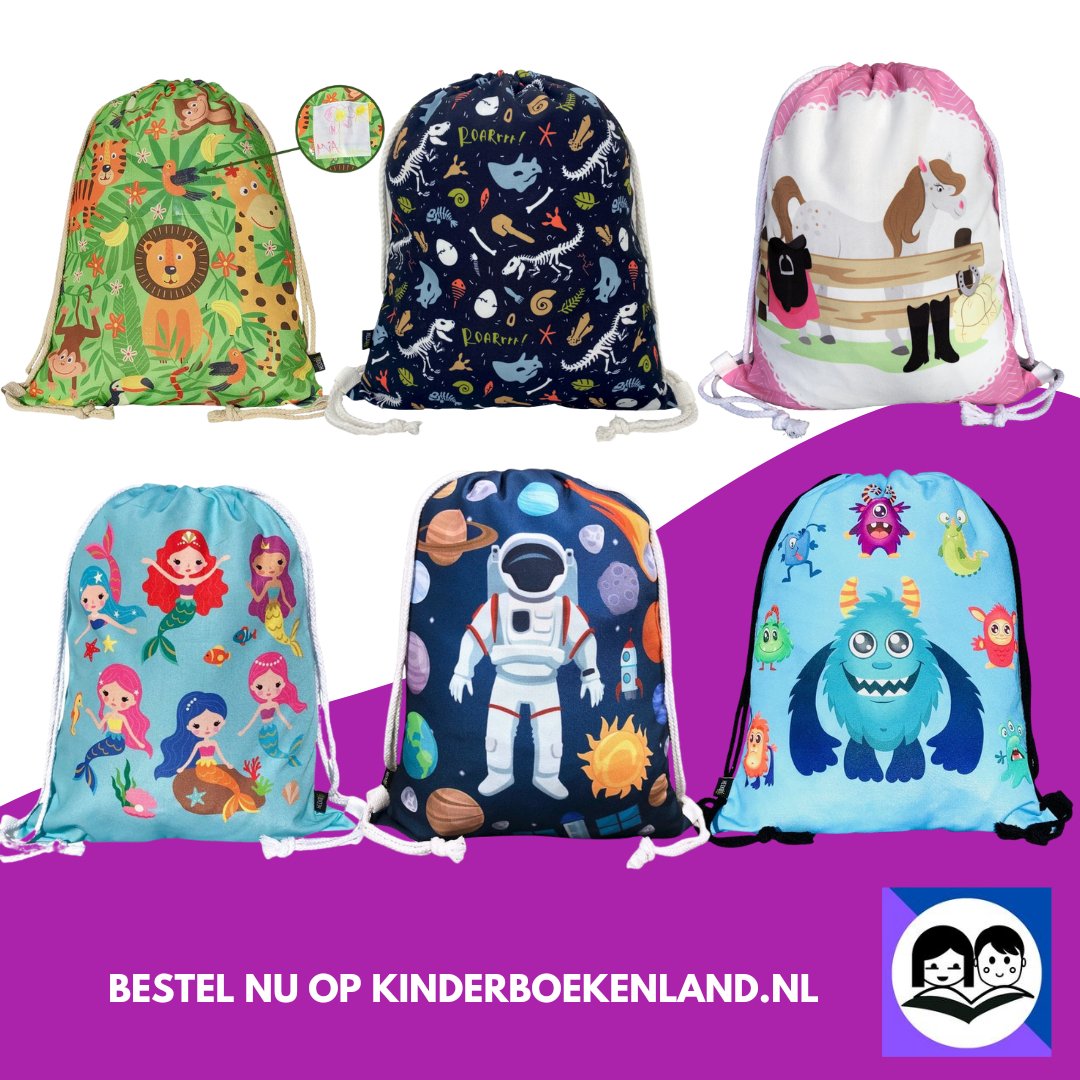 Sporttas kind - Kinderboekenland.nl