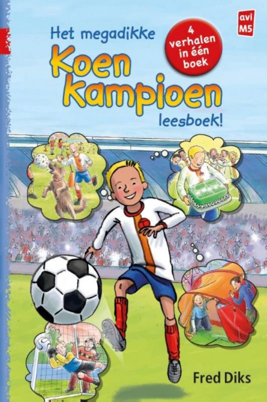 Koen kampioen boeken reeks van Fred Diks - Kinderboekenland.nl