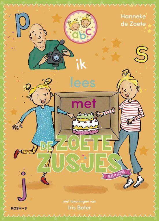 voorkant Leren lezen met de Zoete Zusjes - leeskoffer