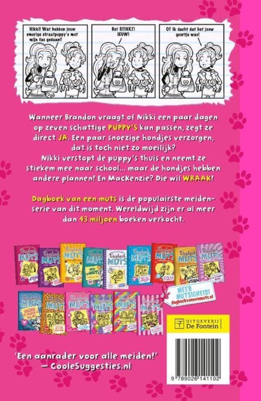 Dagboek van een muts 10 - Puppy love Kinderboekenland.nl
