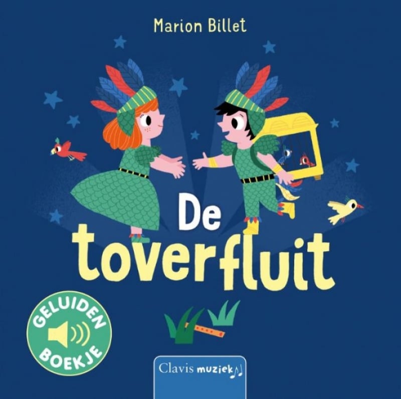 De toverfluit geluidenboek Kinderboekenland.nl 9789044845327