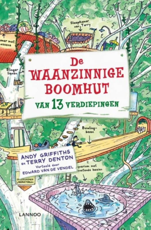 De waanzinnige boomhut van 13 verdiepingen Kinderboekenland.nl