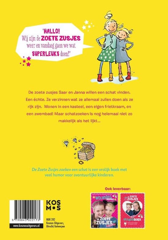 De zoete zusjes zoeken een schat Kinderboekenland.nl
