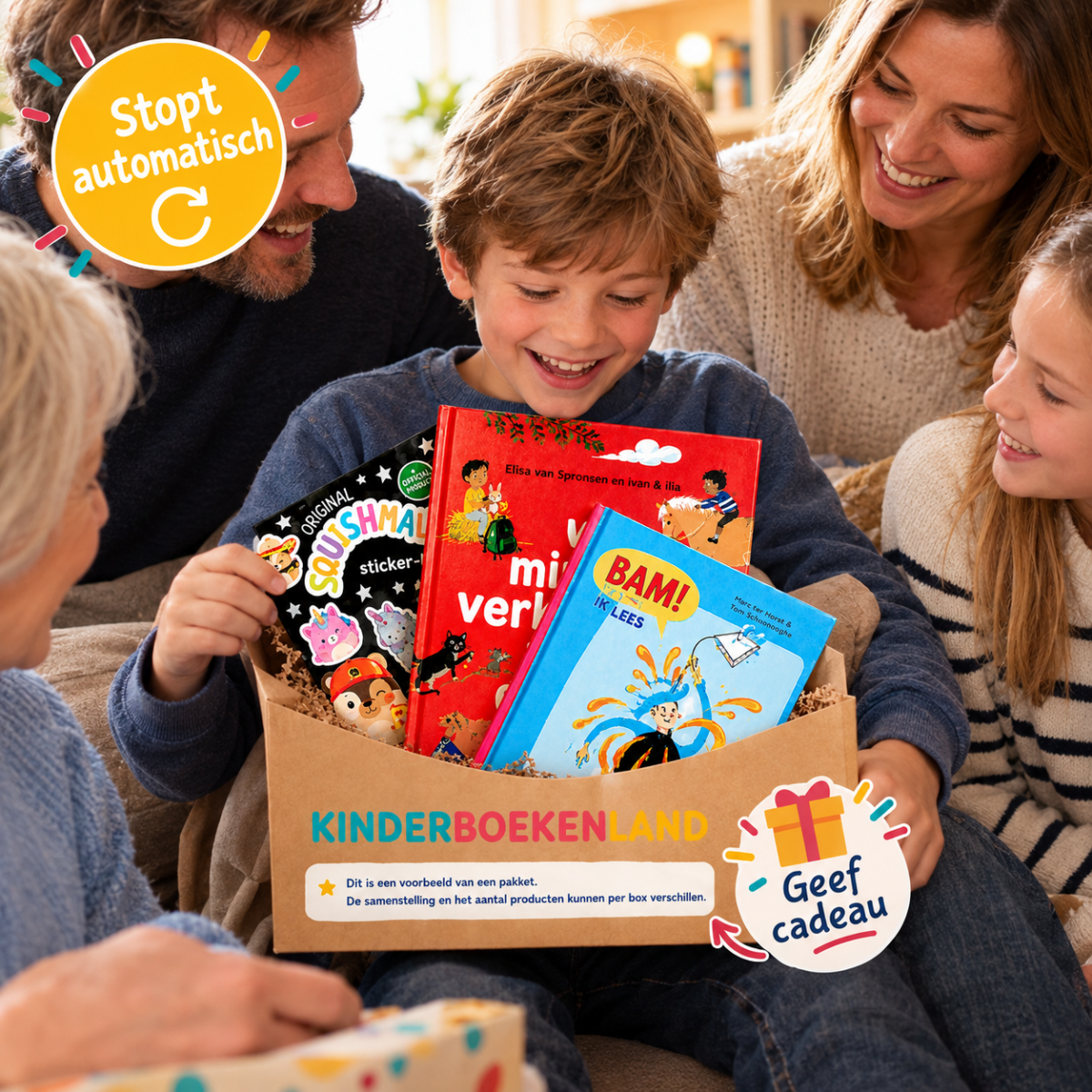 Kinderboek cadeau geven met leuke boeken om te lezen