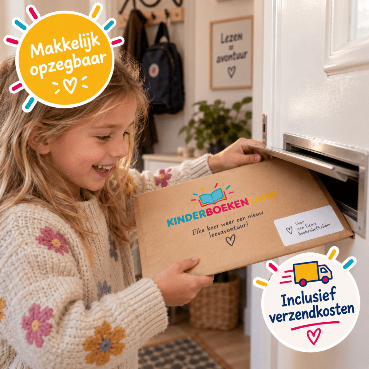 Kinderboeken abonnement gratis verzending