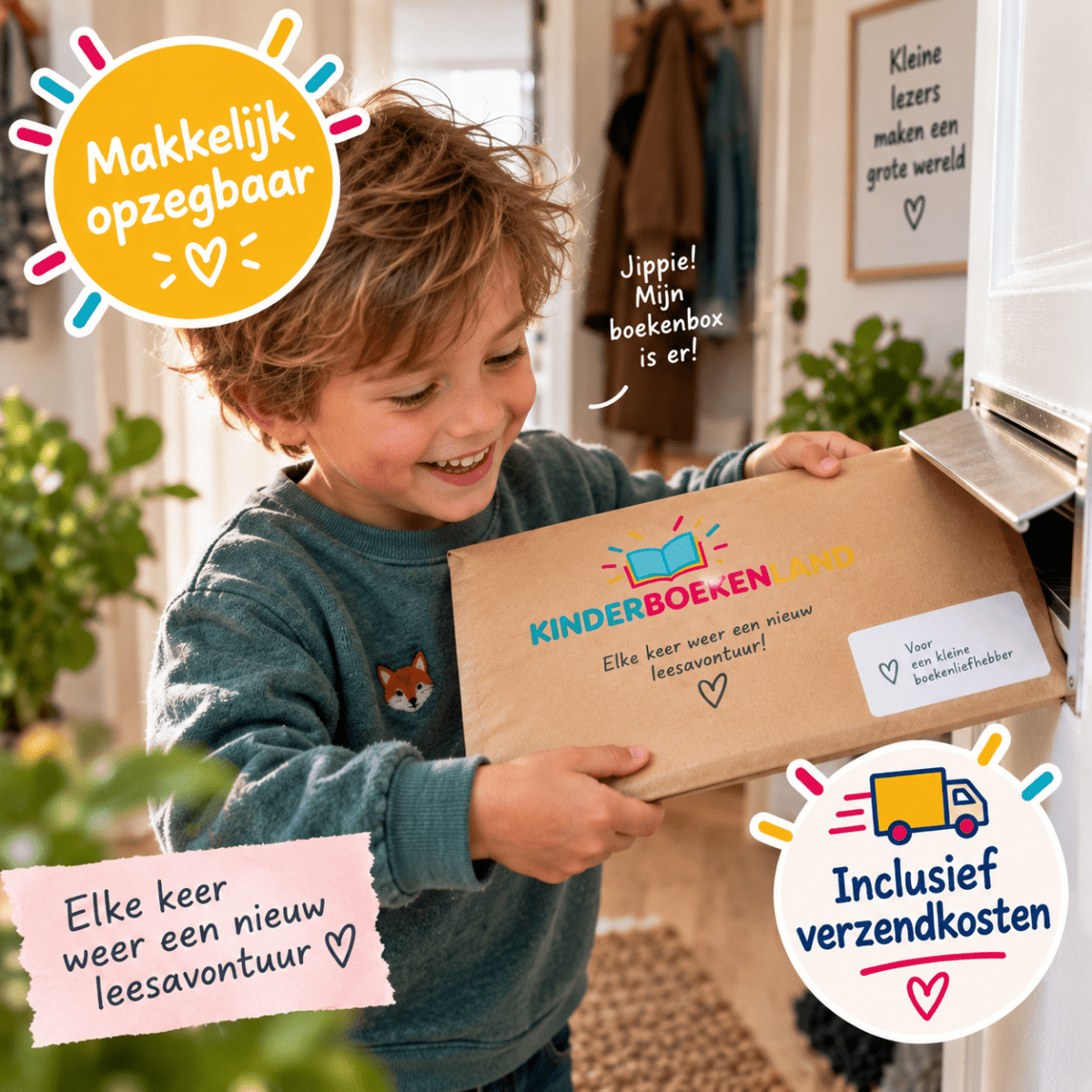 Kinderboeken jongens abonnement lezen