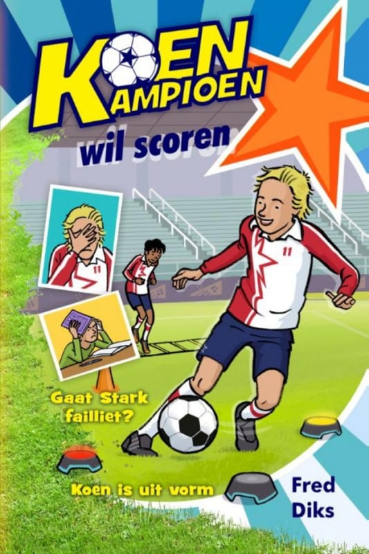 Koen Kampioen wil scoren Kinderboekenland.nl