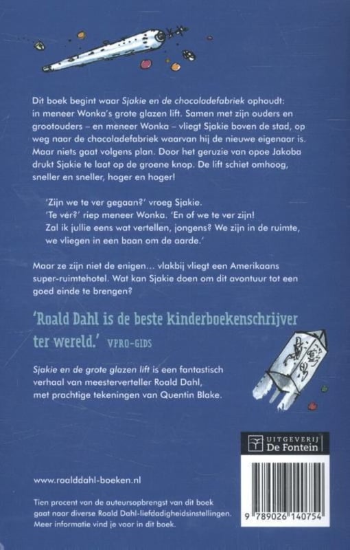Sjakie en de grote glazen lift Kinderboekenland.nl