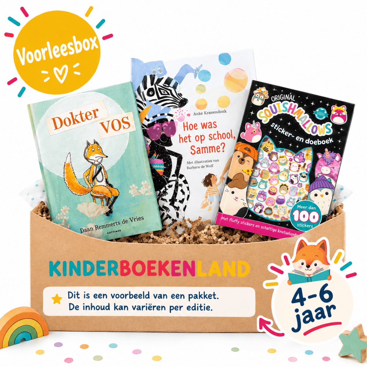Voorleesboeken 4 tot 6 jaar kleuters abonnement voor lezen