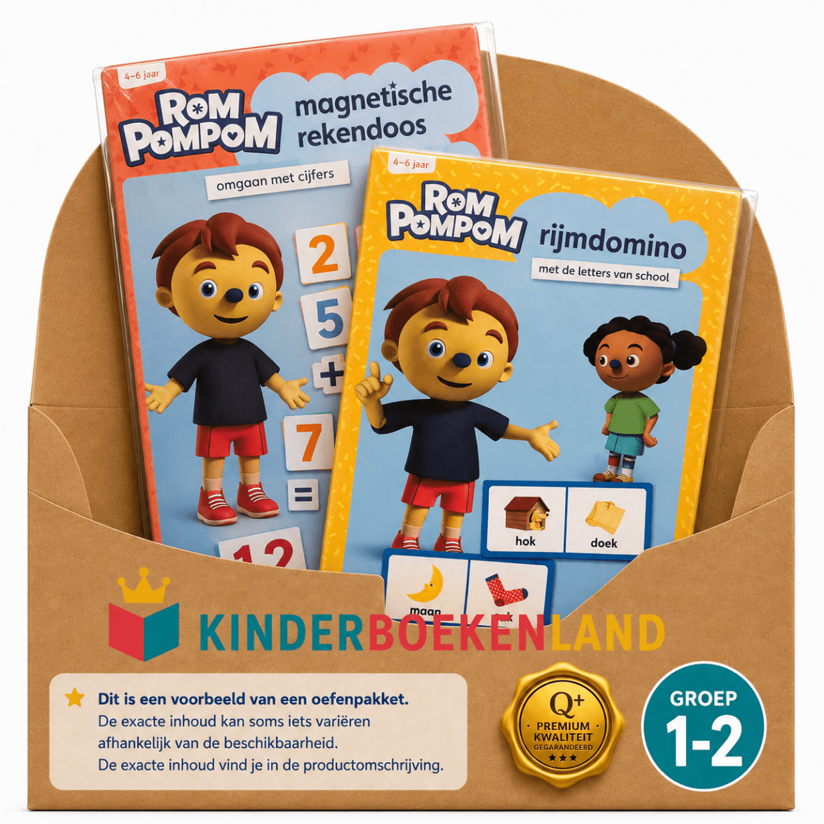 Oefenpakket Kleuters Groep 1-2 – Taal & Rekenen | Rompompom