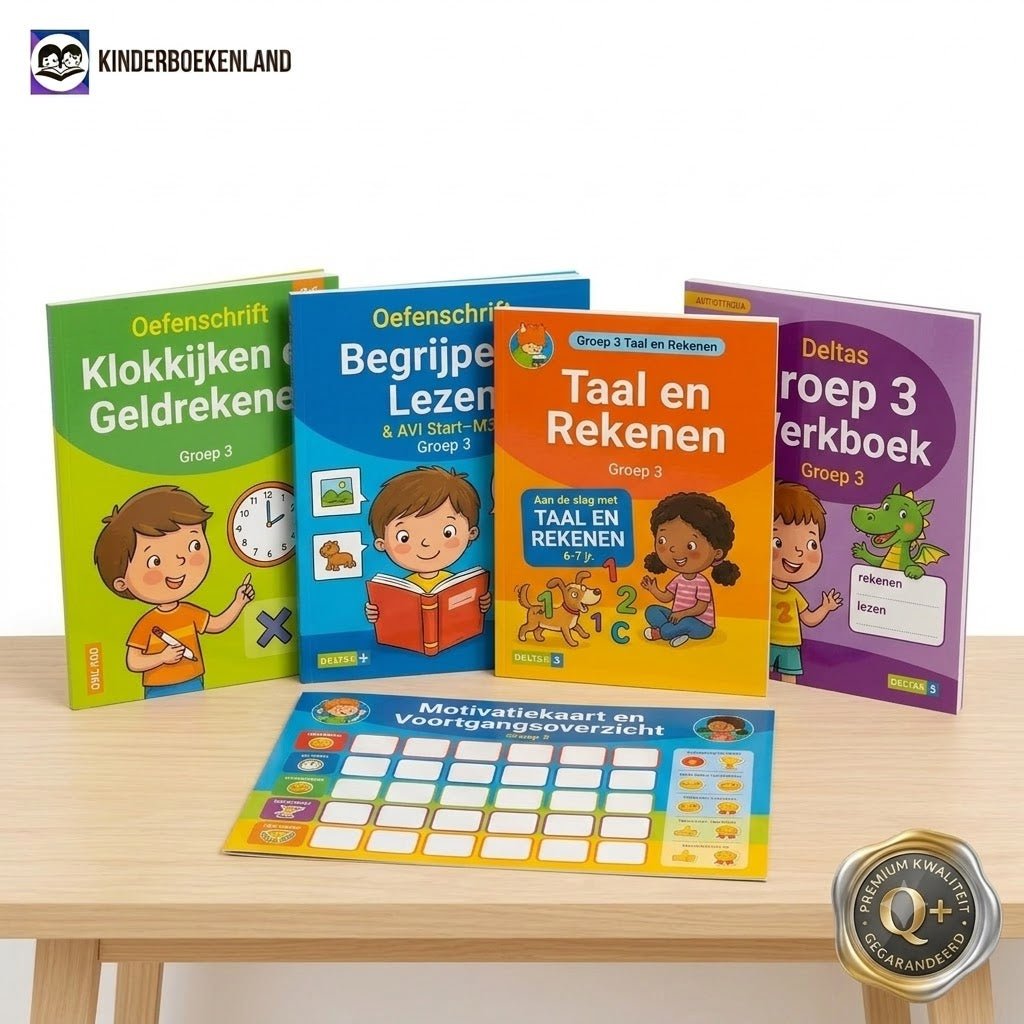 Groep 3 Lees- en Rekenpakket – Alles in één thuis oefenen