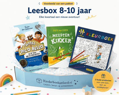 Kinderboeken leesabonnement 8,9,10 jaar. De leukste leesbox voor kinderen.
