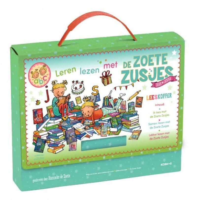 Leren lezen met de Zoete Zusjes - leeskoffer