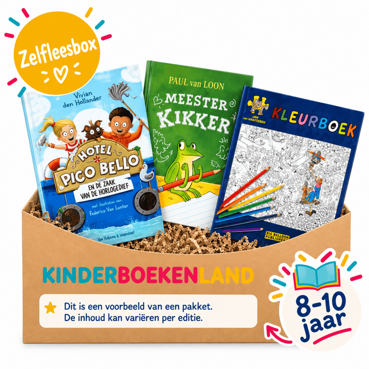 Kinderboeken abonnement per kwartaal - de leukste leesbox!