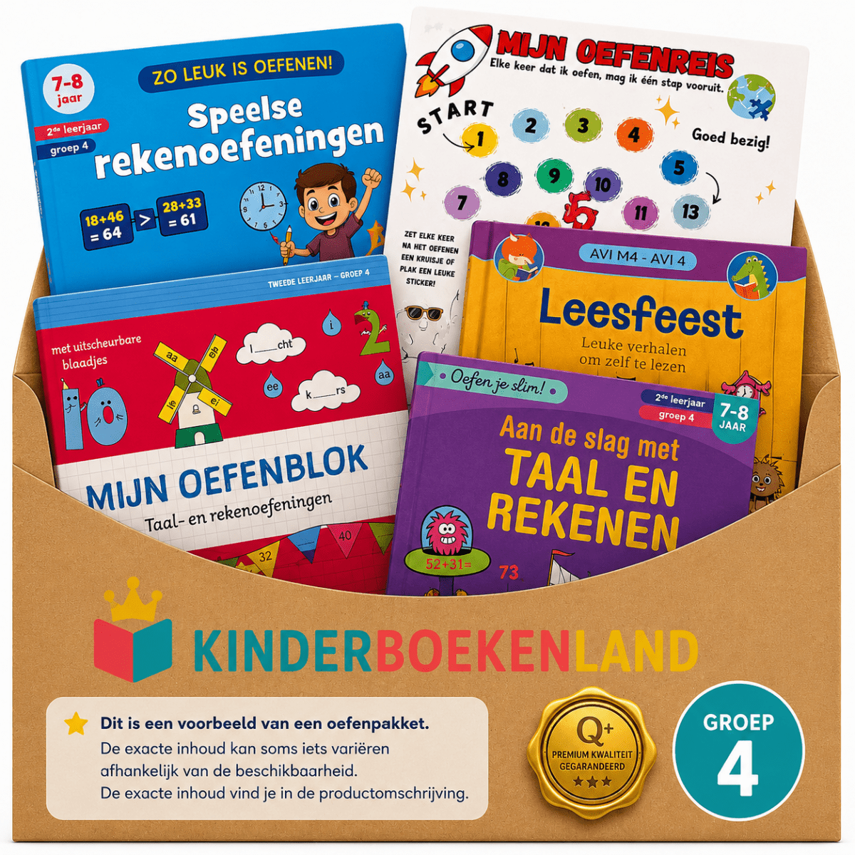 Groep 4 Lees- en Rekenpakket – Alles in een thuis oefenen