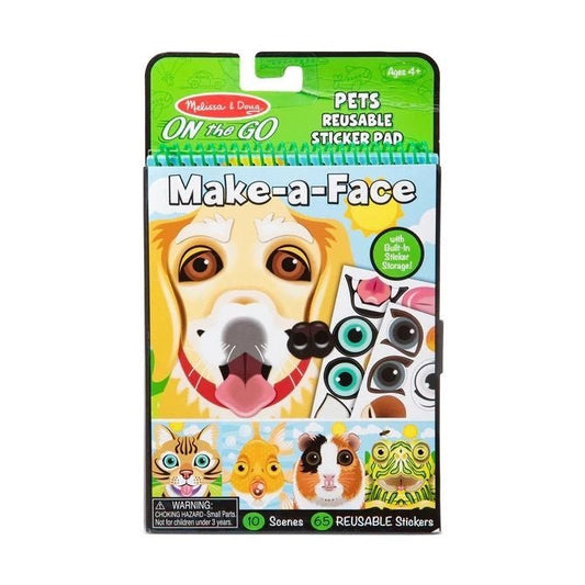 Creatieve sticker set Huisdieren – Make-a-Face