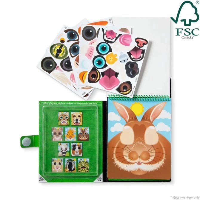 Creatieve sticker set Boerderij – Make-a-Face
