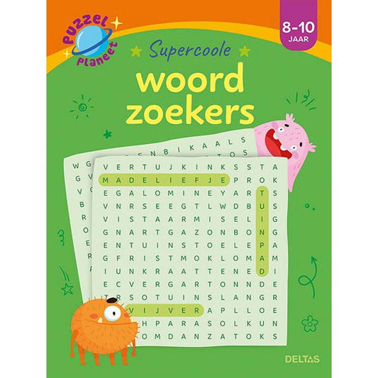 Puzzelplaneet - Supercoole woordzoekers (8-10 j.)