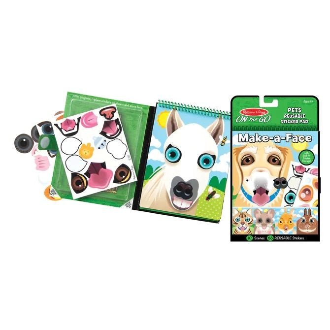 Creatieve sticker set Boerderij – Make-a-Face