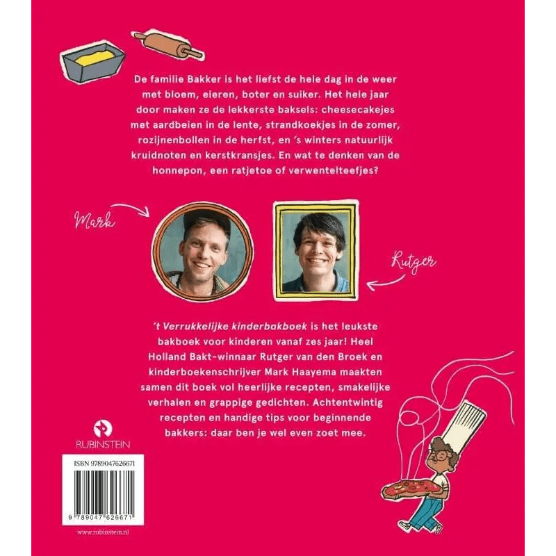 ’t Verrukkelijke Kinderbakboek - Kinderkookboek