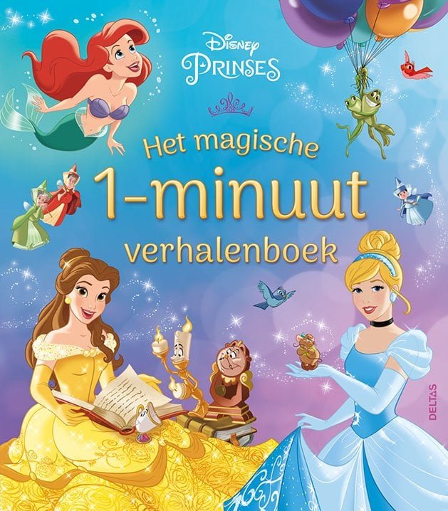 Disney het magische 1 minuut verhalenboek prinses voorkant