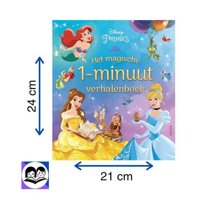 Disney het magische 1 minuut verhalenboek prinses formaat