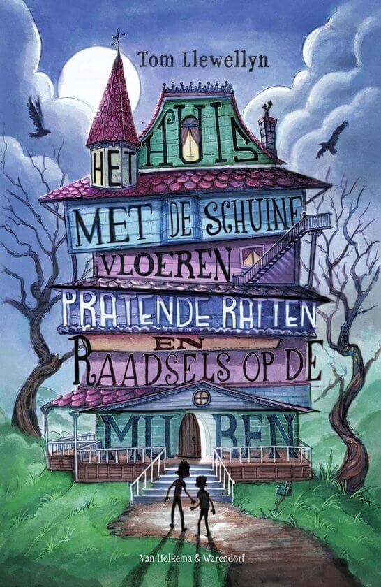Het huis met de schuine vloeren, pratende ratten en raadsels op de muren kinderboek zelf lezen voorkant