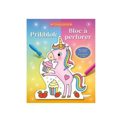 Prikblok eenhoorn unicorn voorkant