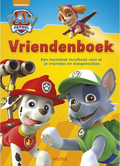 Paw Patrol vriendenboekje 