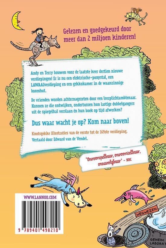 De waanzinnige boomhut - De waanzinnige boomhut van 169 verdiepingen - achterkant