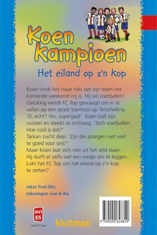 Koen Kampioen het eiland op z'n kop achterkant