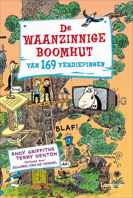 De waanzinnige boomhut - De waanzinnige boomhut van 169 verdiepingen voorkant