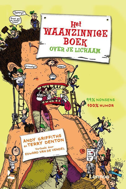 Het waanzinnige boek over je lichaam: Ontdek de gekste, harigste en smerigste geheimen van je lichaam!

Ben je klaar voor een waanzinnige reis door je lichaam? Voorkant boek
