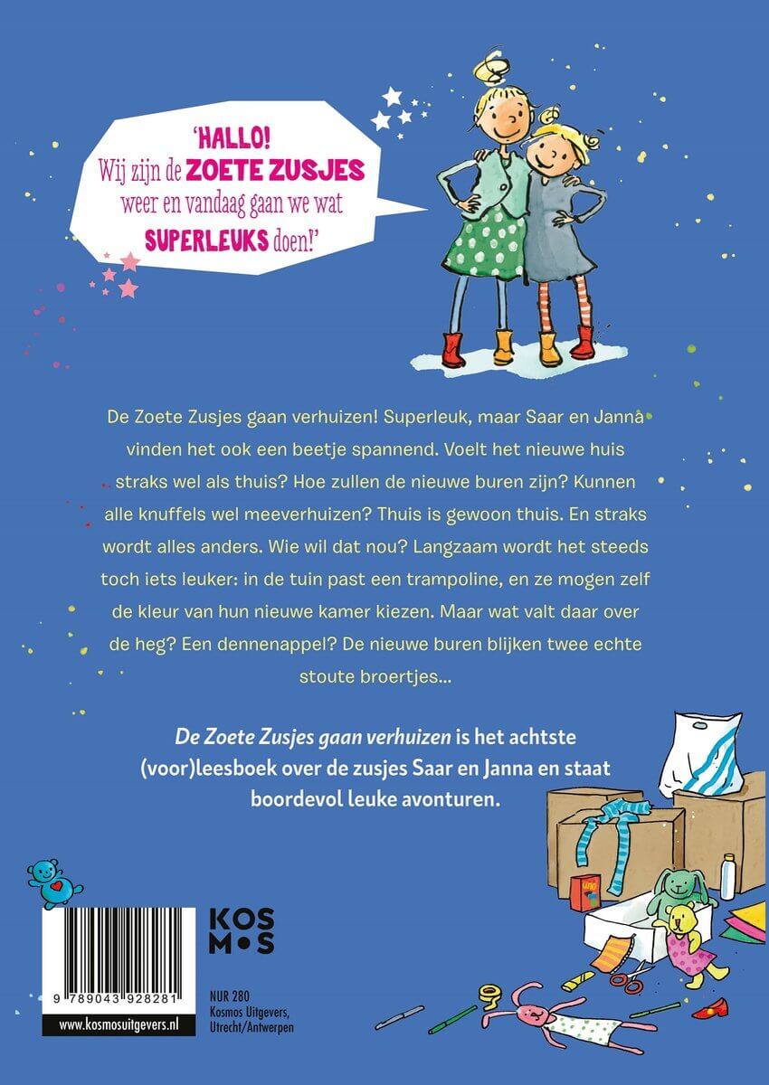 De zoete zusjes gaan verhuizen achterkant