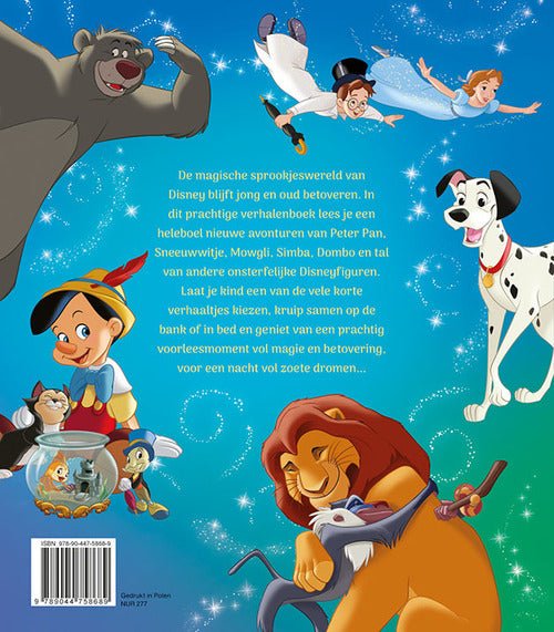 Disney Het grote 1 minuut verhalenboek Deltas achterkantboek