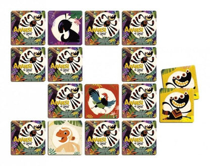 Anansi de spin memospel Kinderboekenland.nl