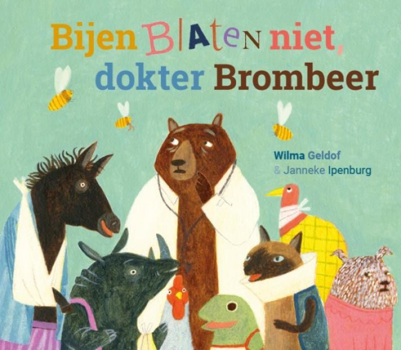 Bijen blaten niet, dokter Brombeer Kinderboekenland.nl