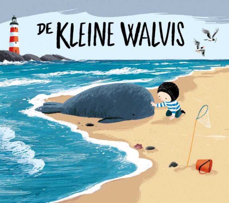 De kleine walvis (mini prentenboek) Kinderboekenland.nl