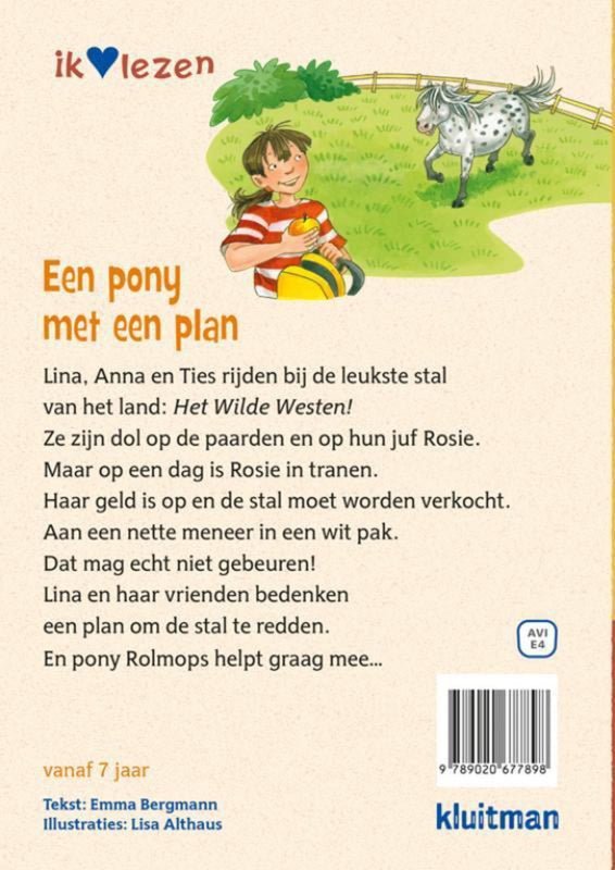 Een pony met een plan Kinderboekenland.nl