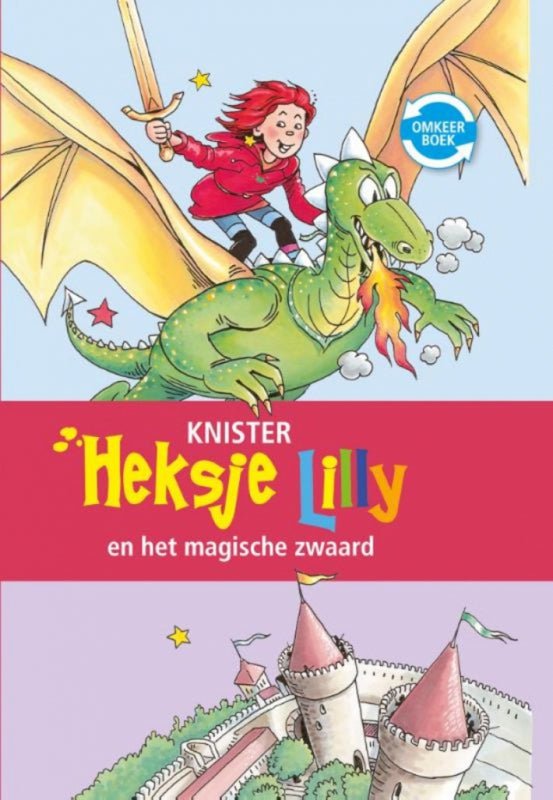 Heksje Lilly - Magische zwaard/Avontuur onder water omkeerboek Kinderboekenland.nl