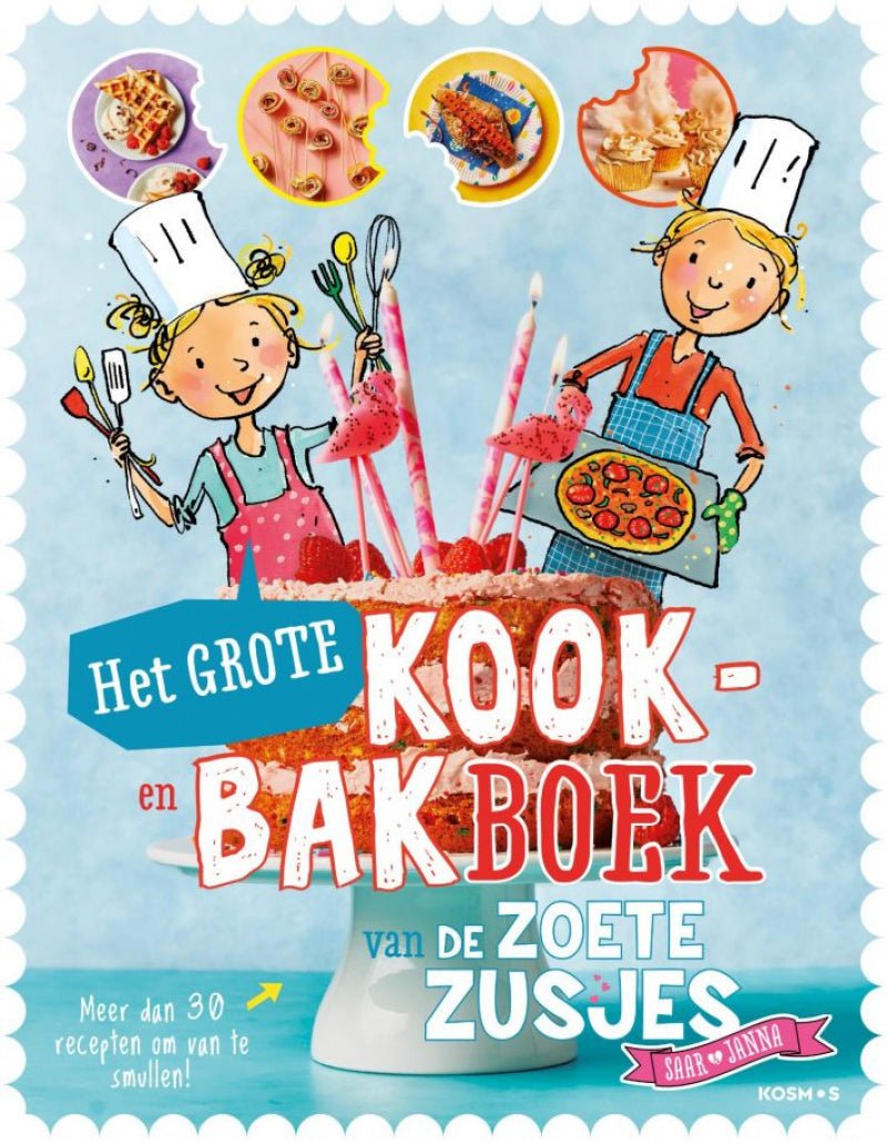 Het grote kook- en bakboek van de Zoete Zusjes Kinderboekenland.nl