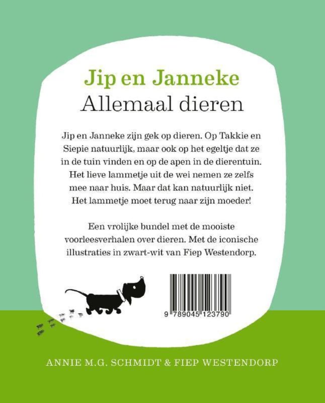 Jip & Janneke - Allemaal dieren Kinderboekenland.nl