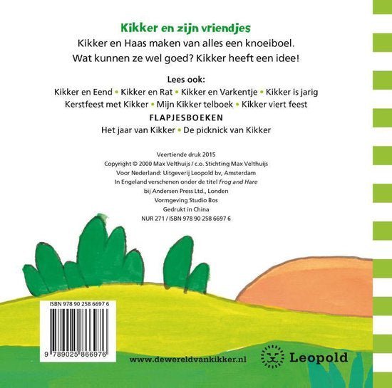 Kikker en Haas Kinderboekenland.nl