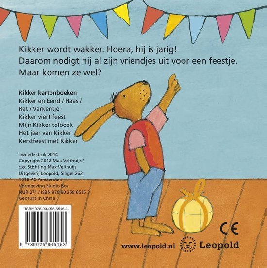 Kikker is jarig Kinderboekenland.nl